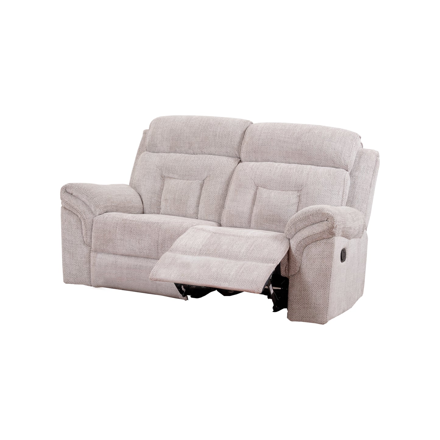 Manual Fabric 3+2 Seater Recliner - Consrt-Graphite