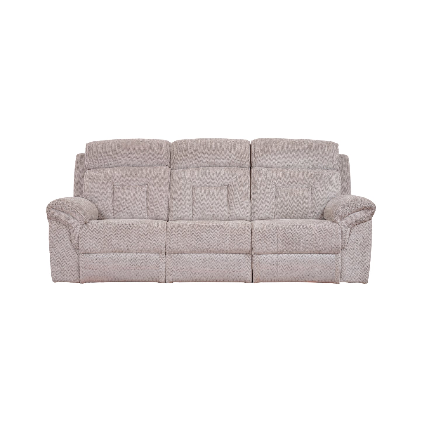 Manual Fabric 3+2 Seater Recliner - Consrt-Graphite