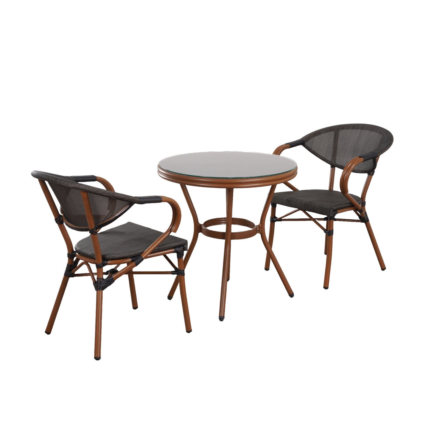Garden Coffee Table Set (2+1)-11333-6