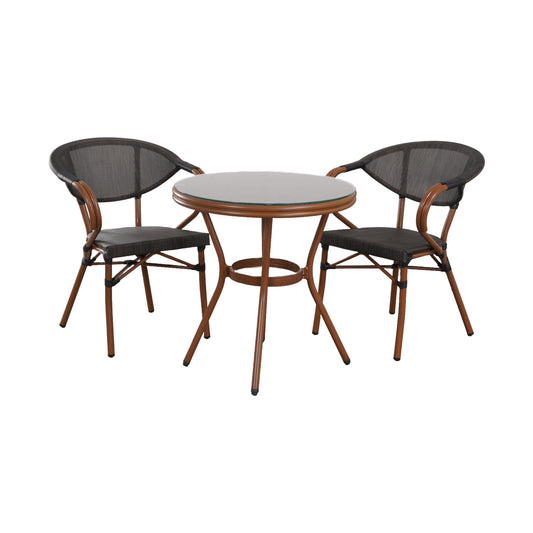 Garden Coffee Table Set (2+1)-11333-6