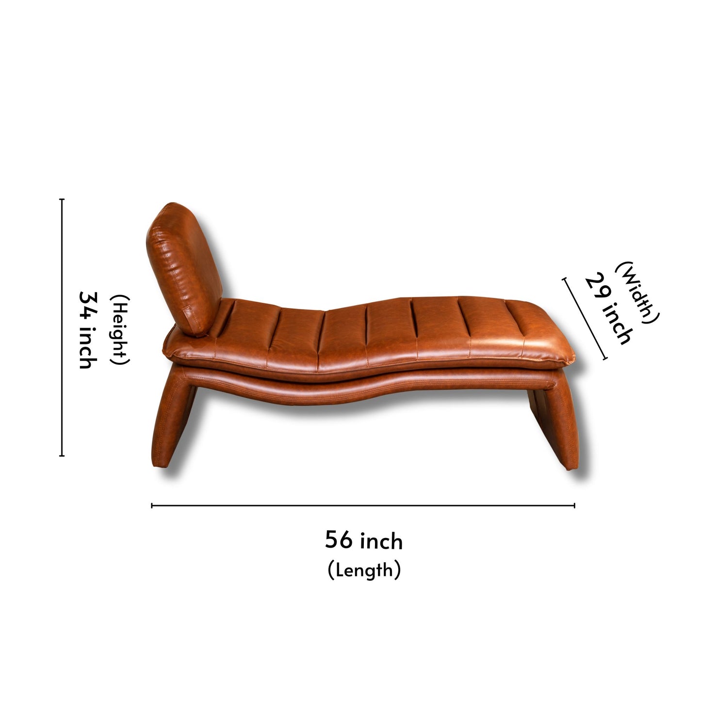 Maaya Chaise - Tan