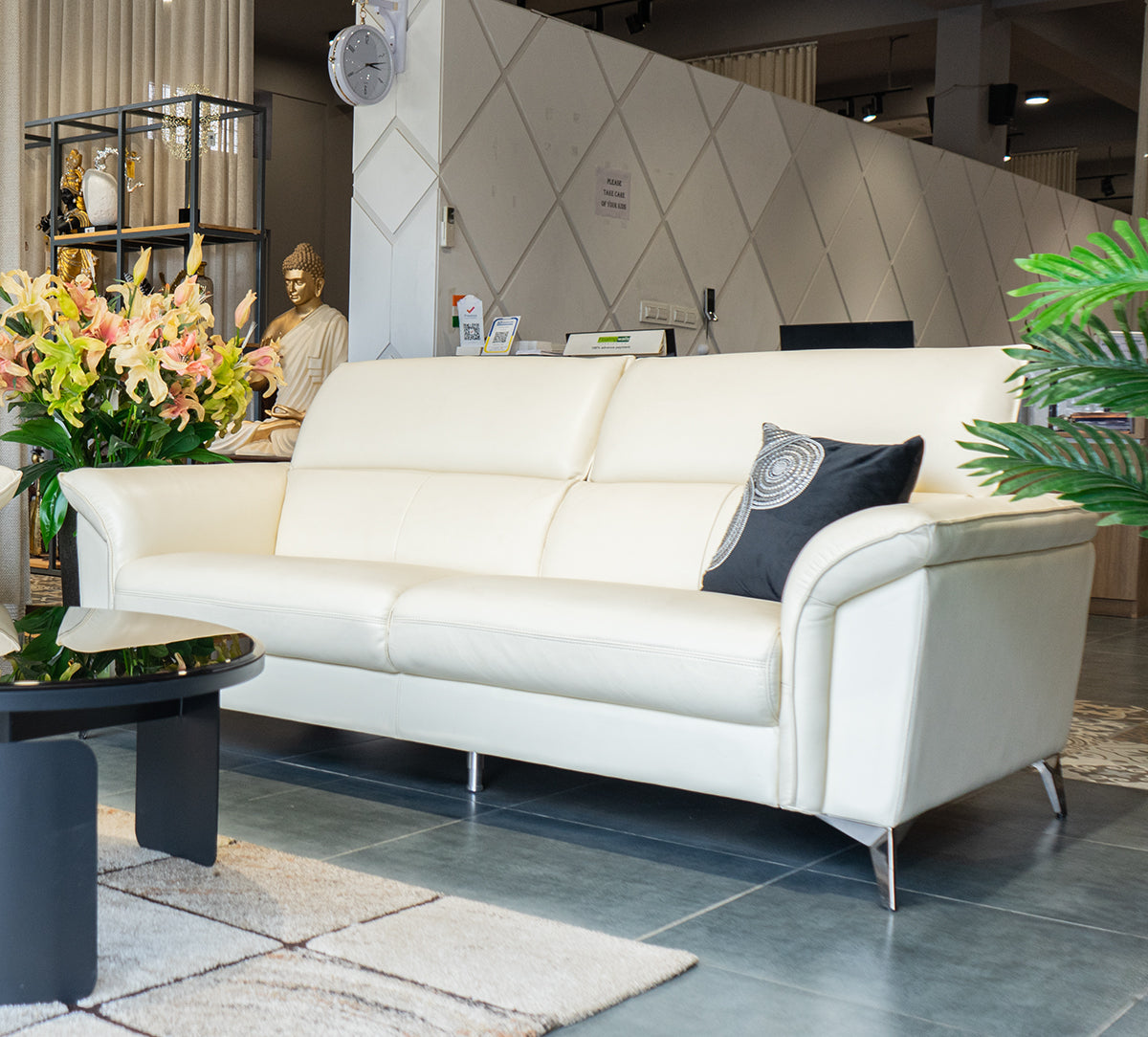 Dallas Half Leather Sofa 3+2 Seater-G19920