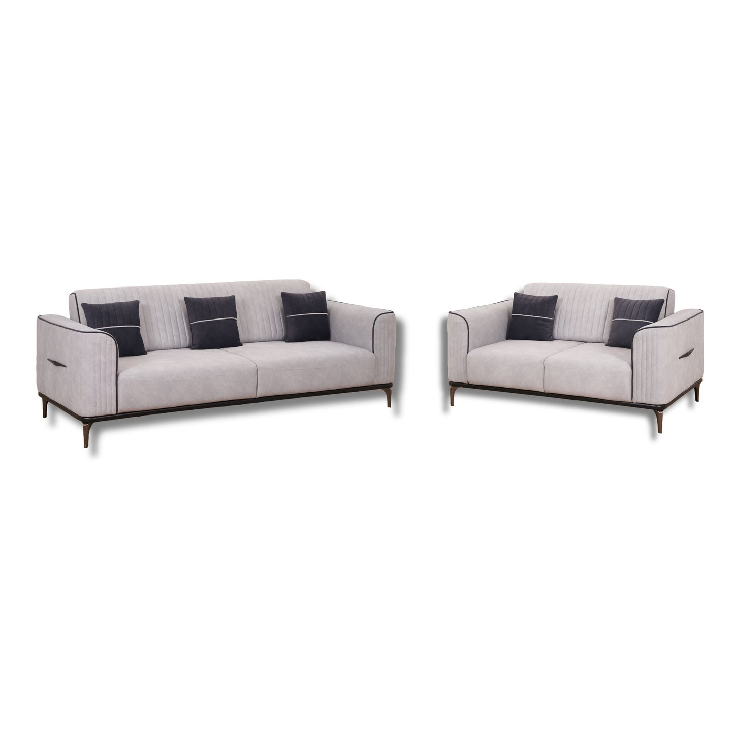 Vella Fabric Sofa 3+2 Seater