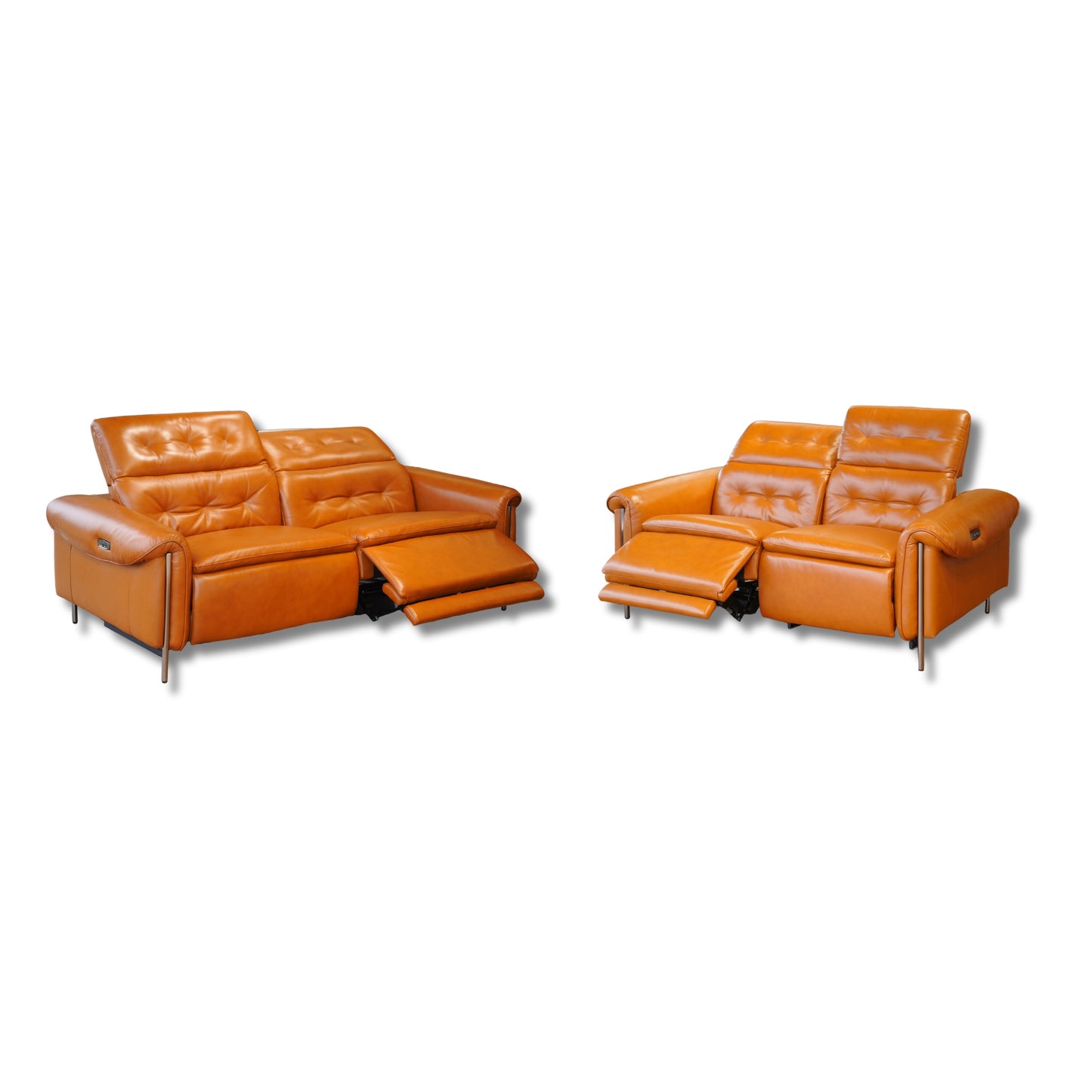 Prada HL Dual Motor Recliner 3+2 Seater-RS-13275-PR-TO-639E Caramel