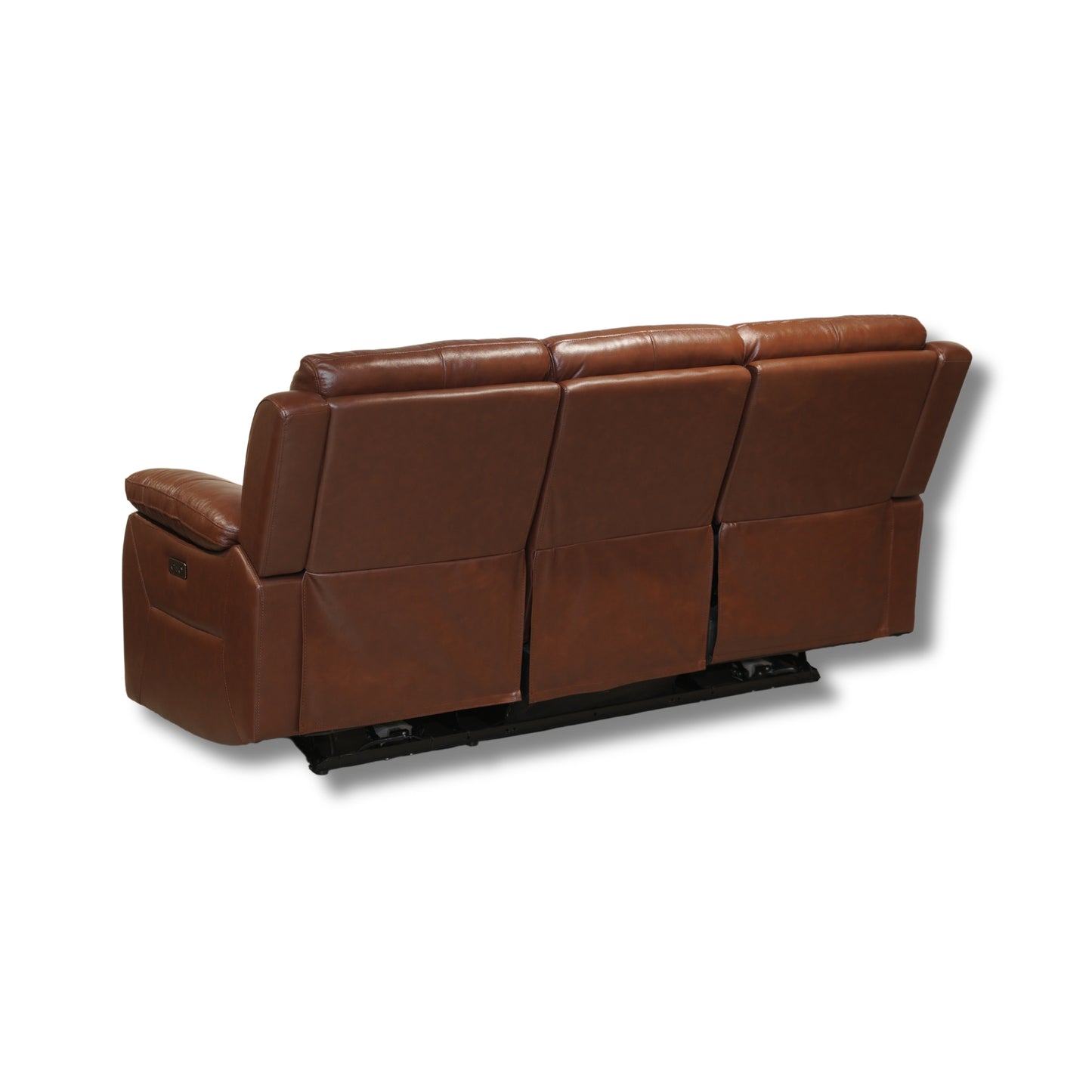 Milan Half Leather Electric Recliner 3+2 Seater-55012M