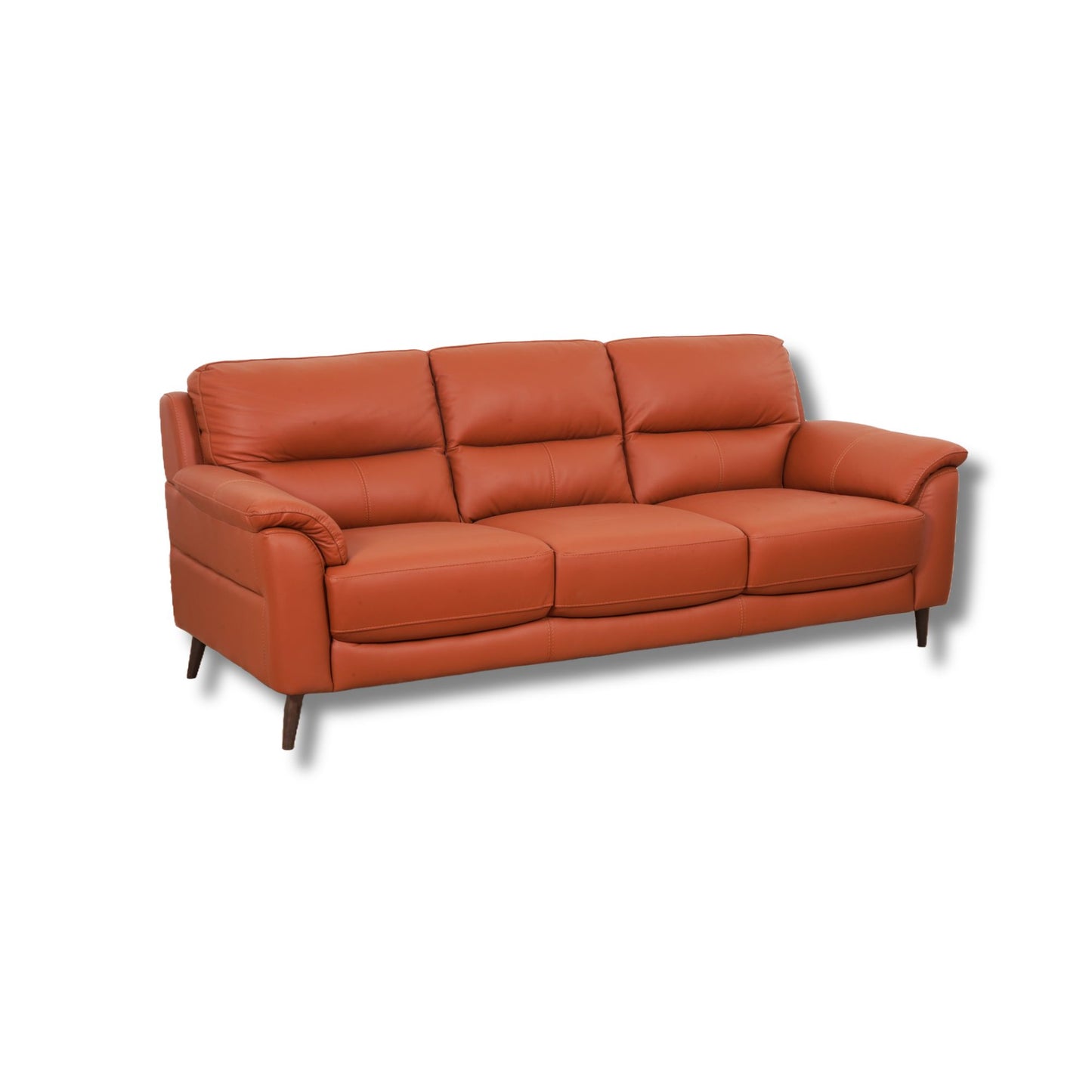 Alcamo Half Leather Sofa 3+2 Seater