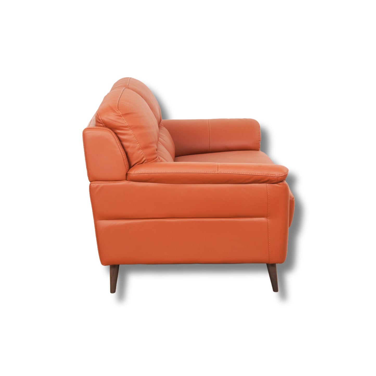 Alcamo Half Leather Sofa 3+2 Seater