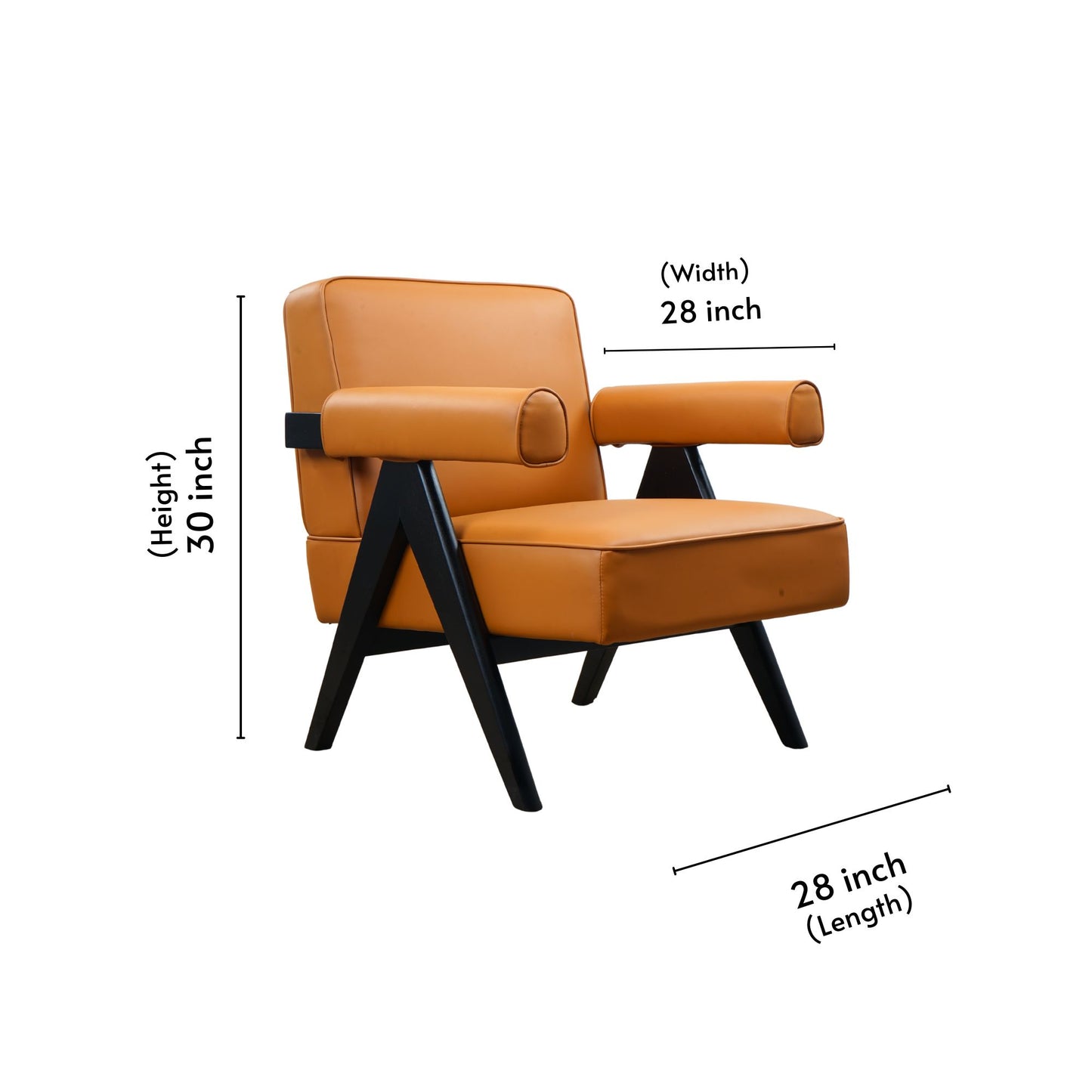 Dive LC Accent Chair E137 - CAPITOL TAN