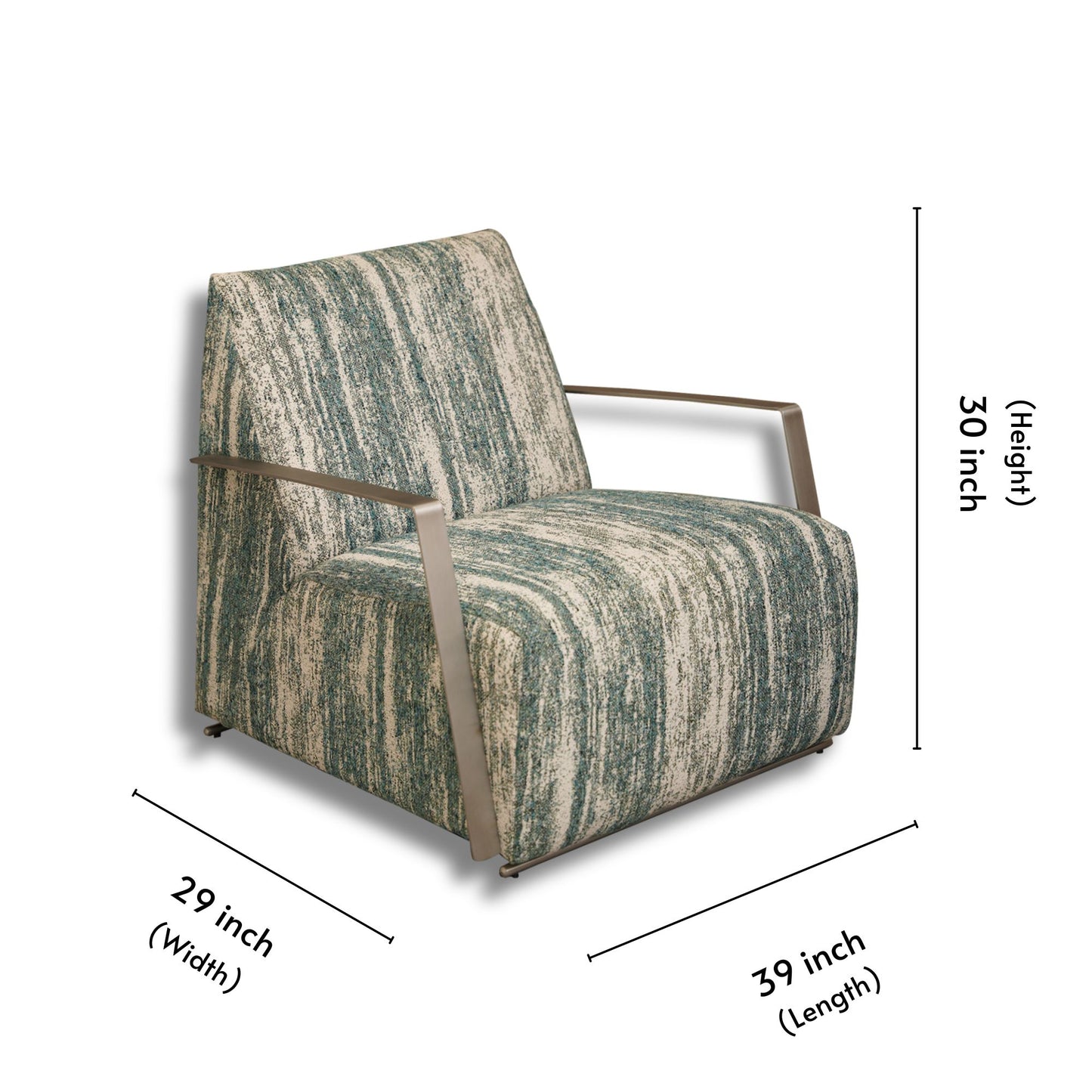 LMG LC Accent Chair 9199 Green