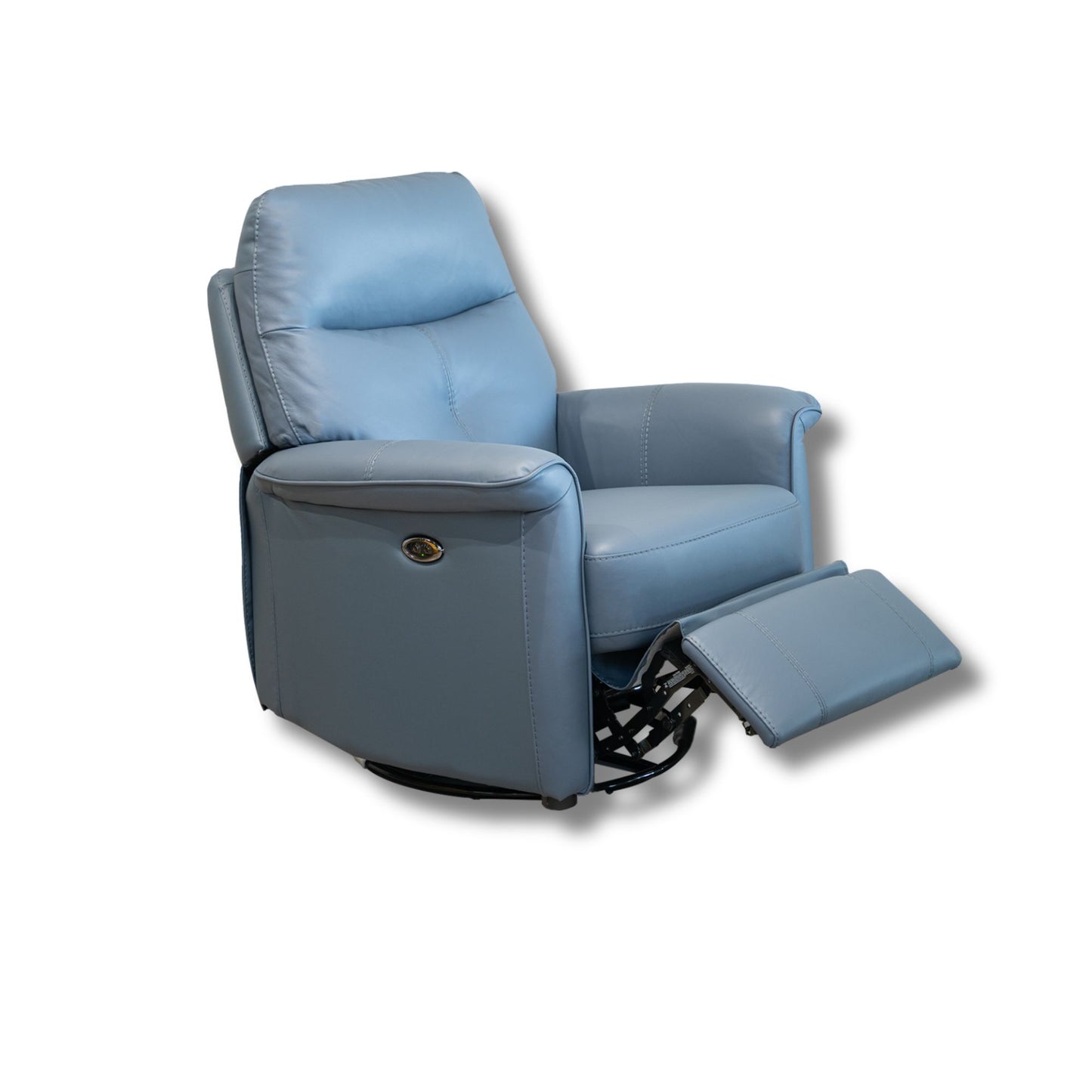 Jacob Half Leather Motion Sofa 1 Seater