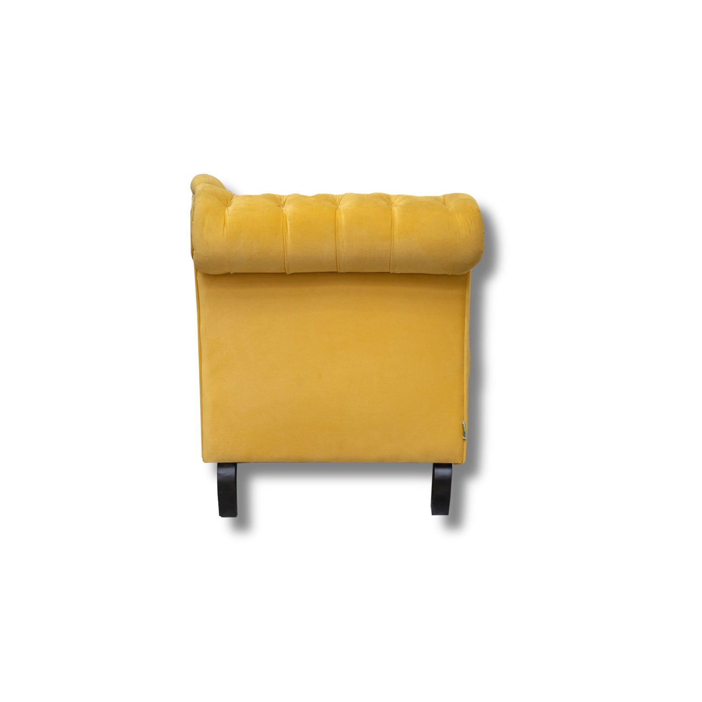 Chesterfield Carilona Fabric Diwan Yellow