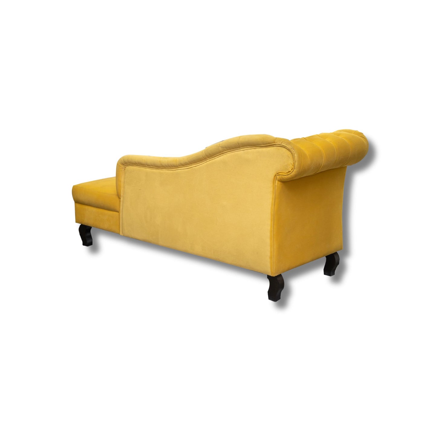 Chesterfield Carilona Fabric Diwan Yellow
