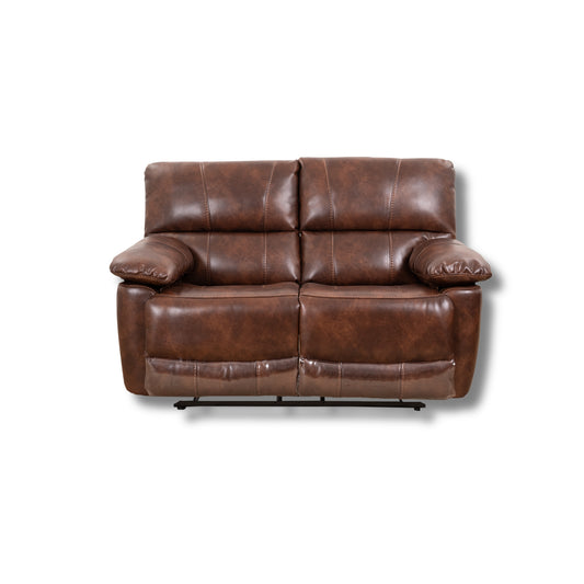 Delta Leatherite Recliner 2 Seater-X9761