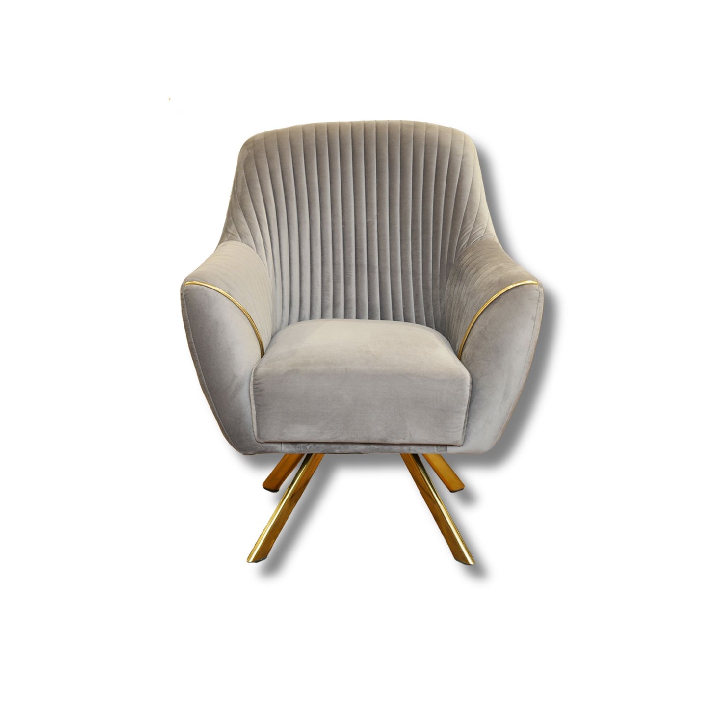 Customized Fabric Revolving Lounge Chair
