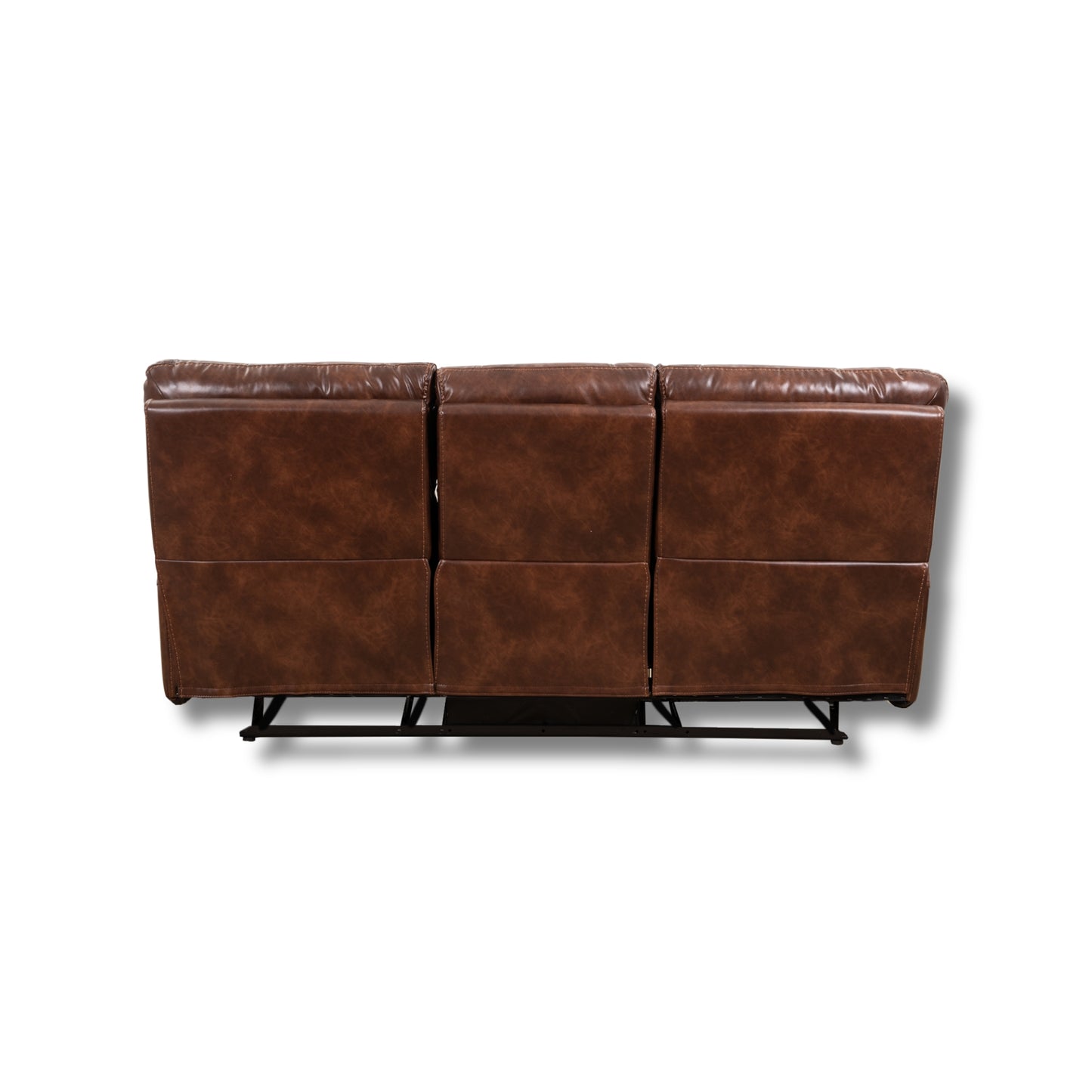 Delta Leatherite Recliner 3 Seater-X9761