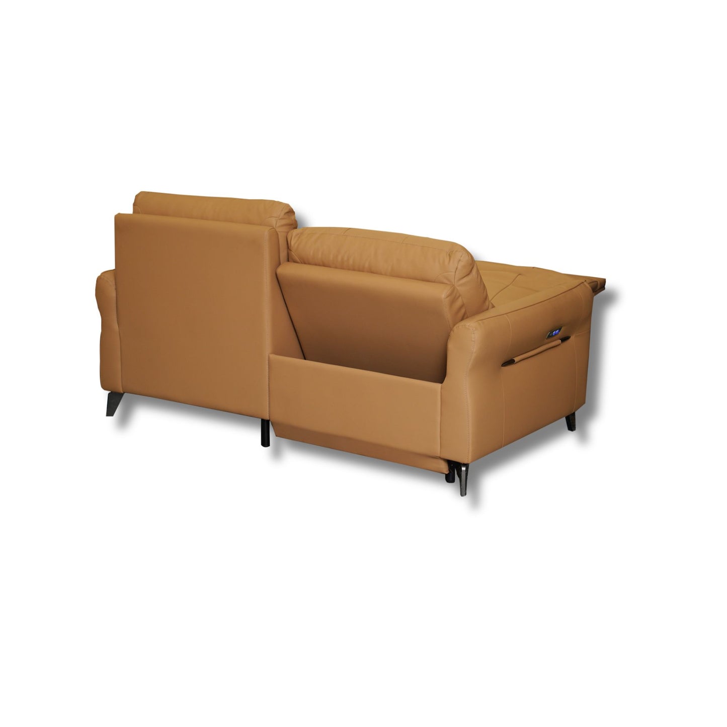 Luna FFS Half Leather Recliner Sofa 3+2 Seater