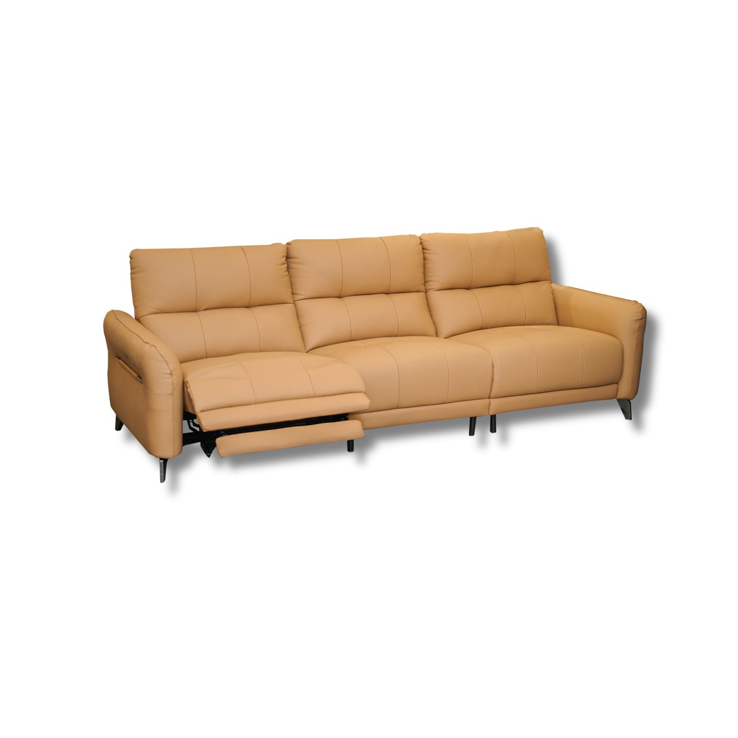Luna FFS Half Leather Recliner Sofa 3+2 Seater