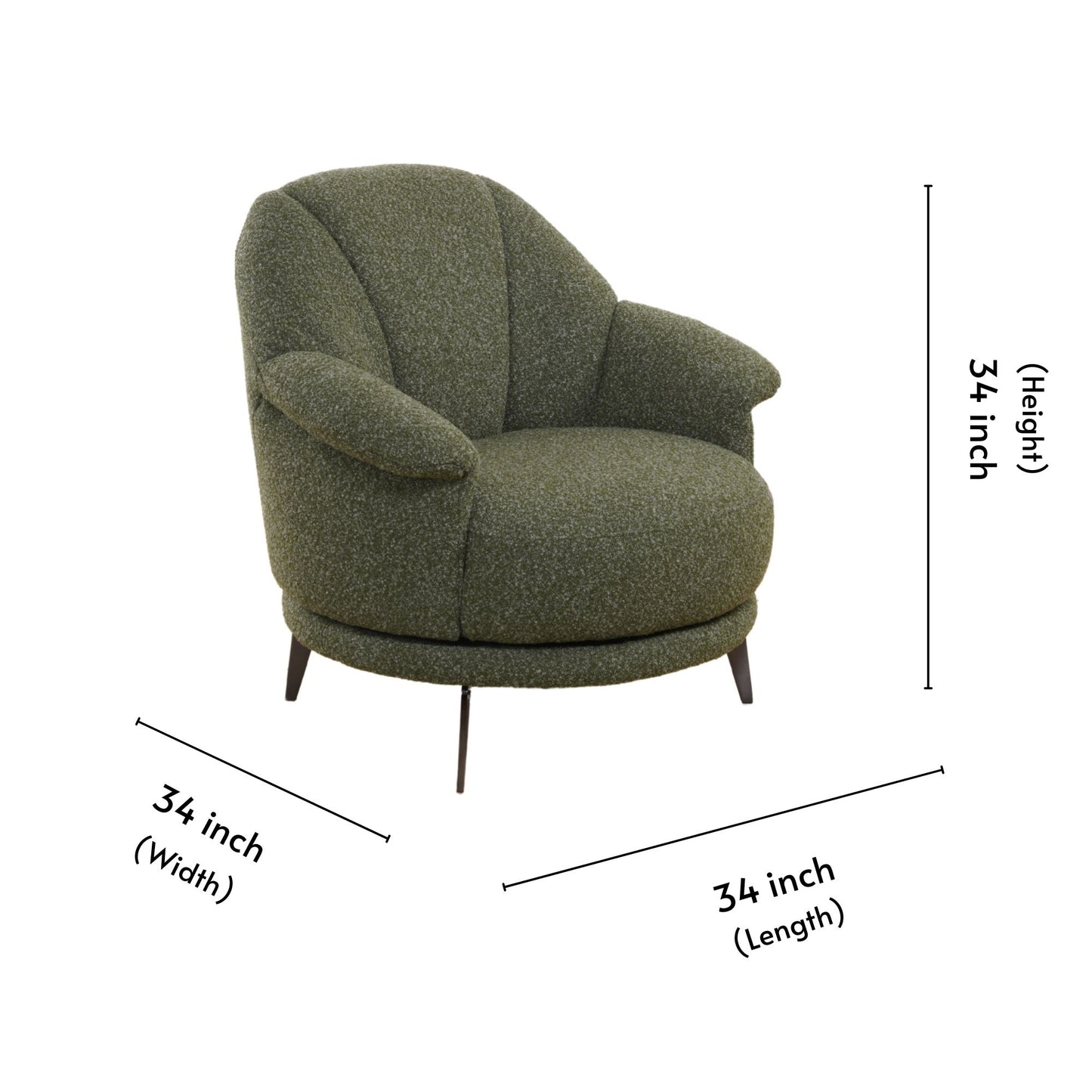 Bruno Accent Chair green