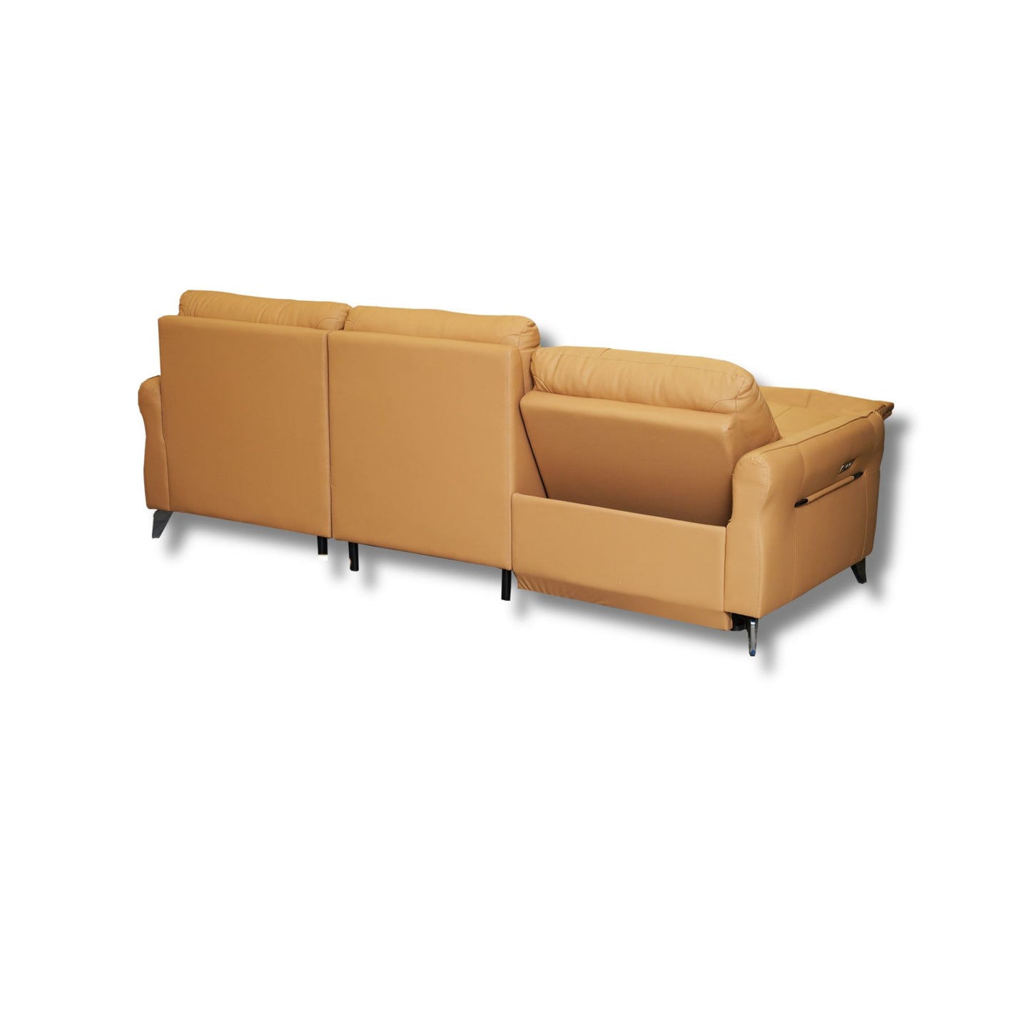 Luna FFS Half Leather Recliner Sofa 3+2 Seater