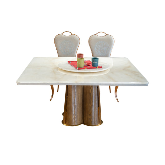 Square Onxy Dining Table 8 Seater-833