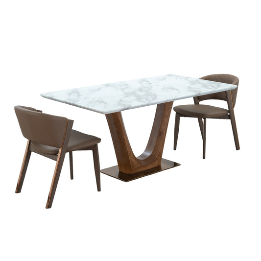 Marble  Dining Table 6 Str-E2016