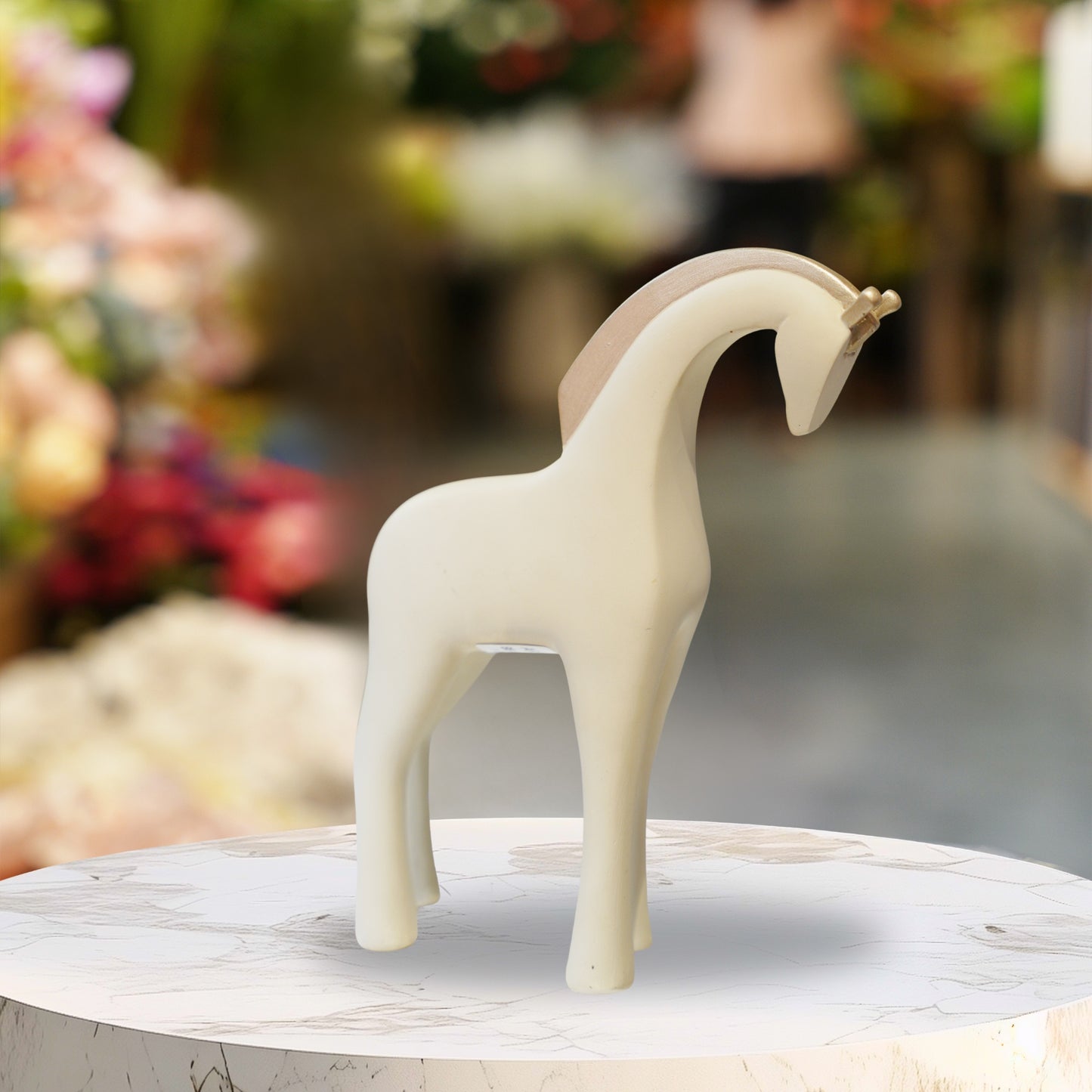 Nordic Grace Ceramic Horse