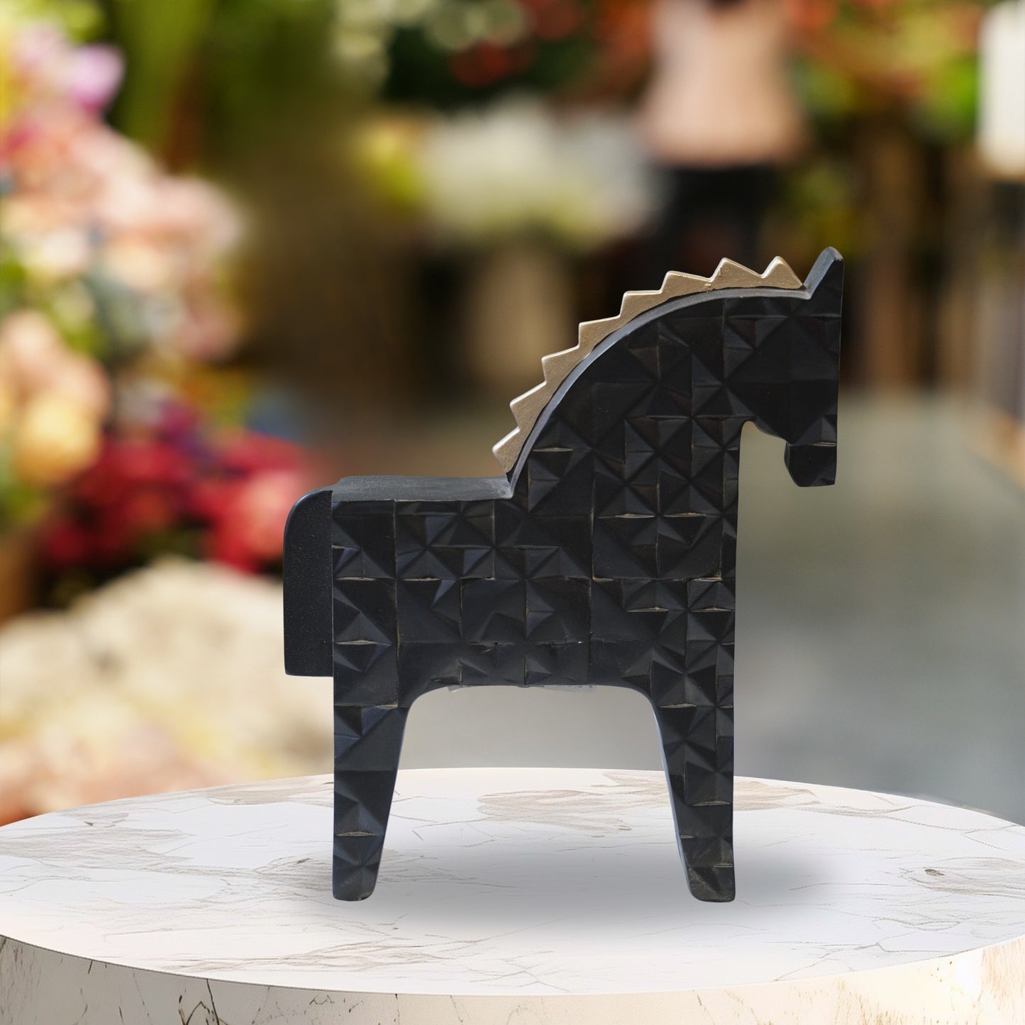 Midnight Mosaic Horse