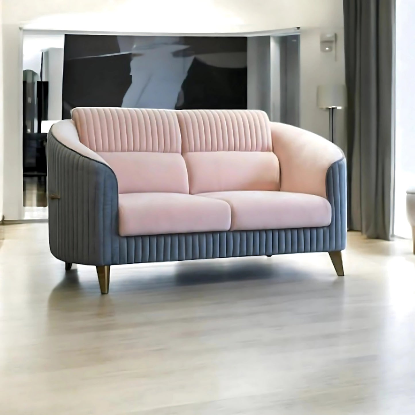 Zena Fabric Sofa 3+2 Seater