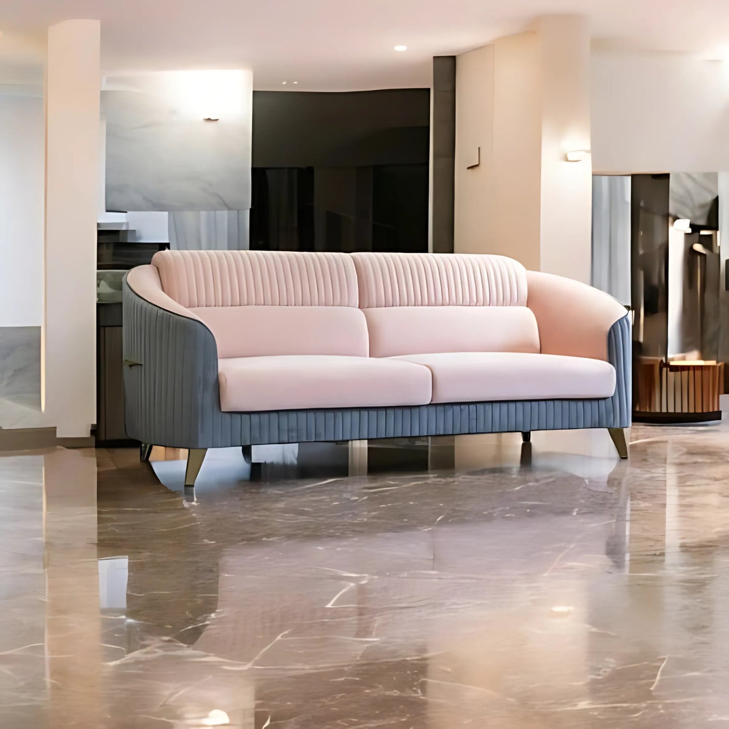 Zena Fabric Sofa 3+2 Seater