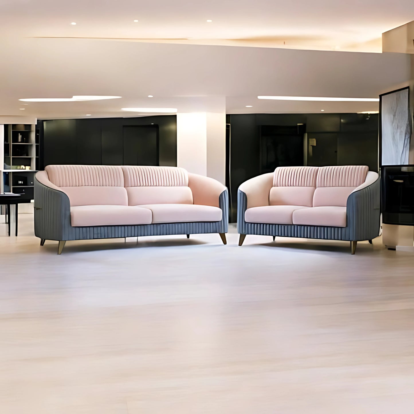 Zena Fabric Sofa 3+2 Seater