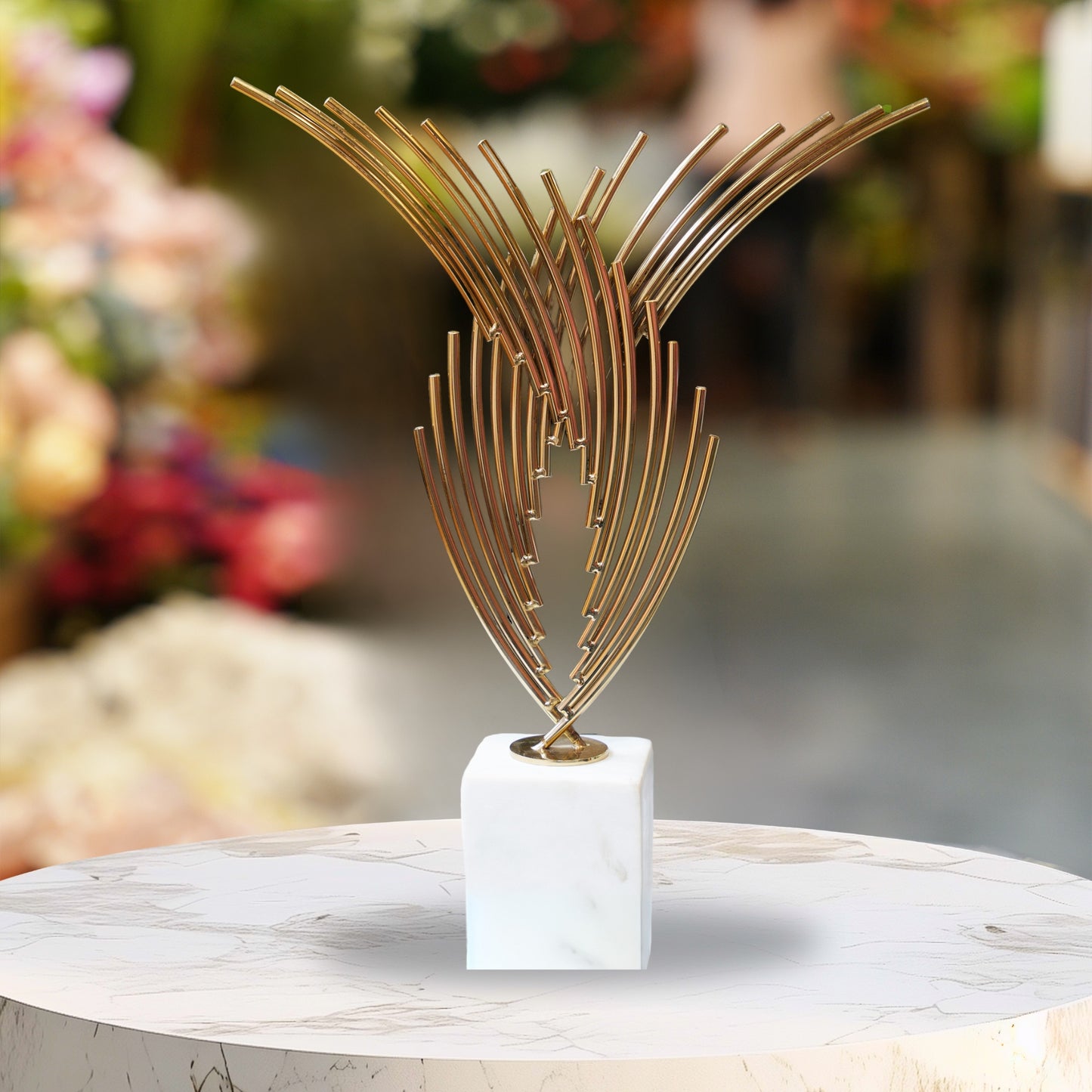 Radiant Arc Form Sculpture