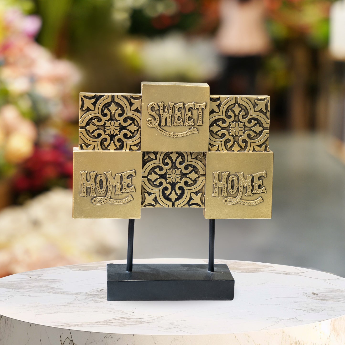 Sweet Home Decorative Tile Plaque