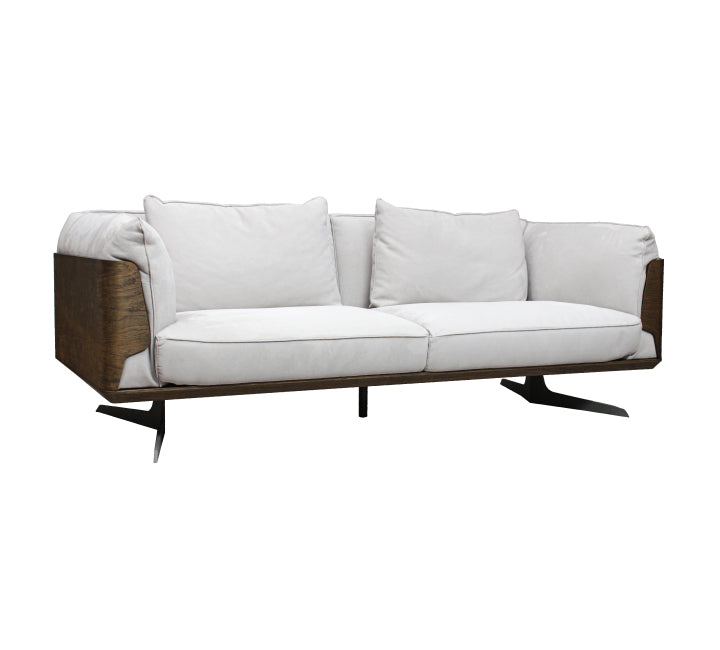 Gama Premium Fabric 3 + 2 Sofa Set Brown