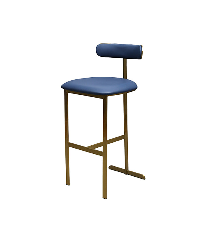 Premium Bar Stool Stylish Design Blue