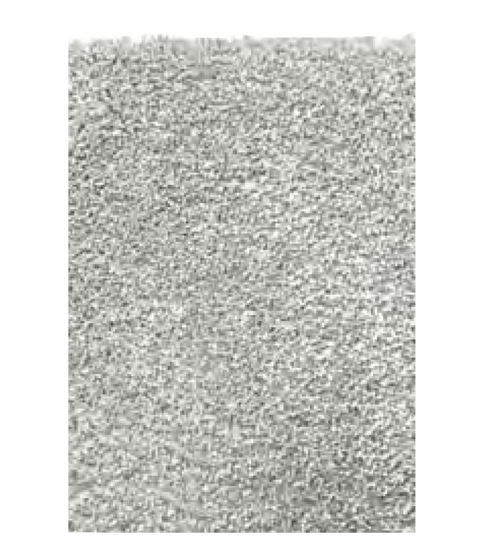 Royale Geometric Shaggy Rug Light Grey