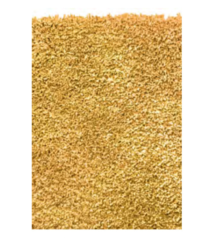 Royale Geometric Shaggy Rug Yellow