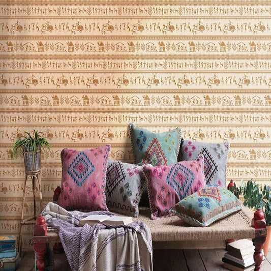 Stylish Design Sanskriti Wallpaper