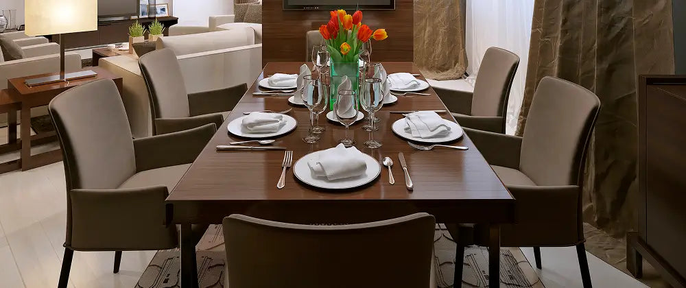 6 seater dining table