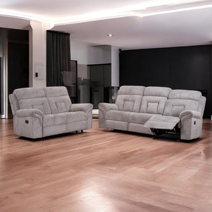 Calvin Manual Fabric 3+2 Seater Recliner