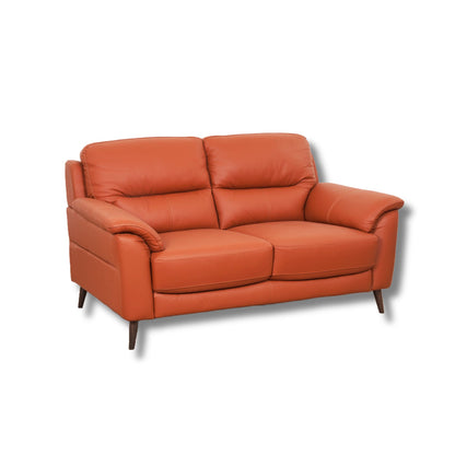 Alcamo Half Leather Sofa 3+2 Seater