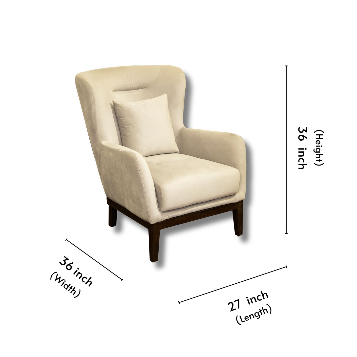 Nut Customized Fabric Lounge Chair