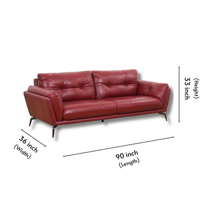 Galaxy Leather Sofa 3+2 Seater