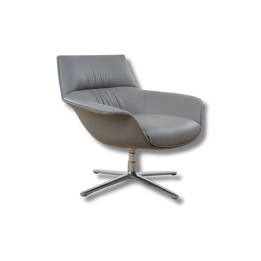 Dive LC Revolving Accent Chair B2089 - Epitome Grey