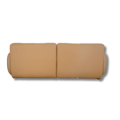 Half Leather Sofa 3 Seater Large-GA-A0747-CS-NW-674E 195283