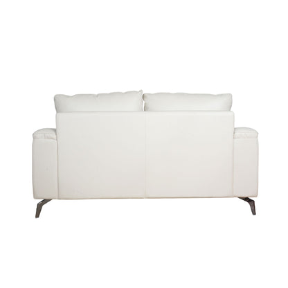 Andrew Half Leather Sofa 3+2 Seater-13424-NC-156E Frost