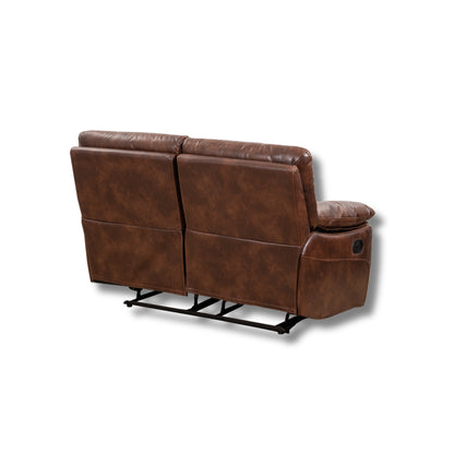 Delta Leatherite Recliner 2 Seater-X9761