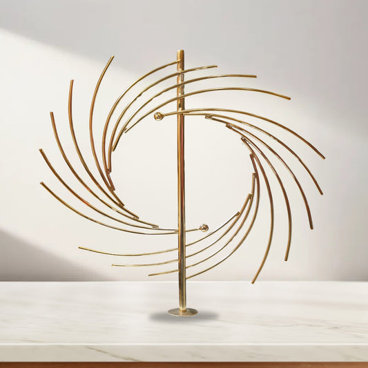 Golden Spiral Kinetic Sculpture