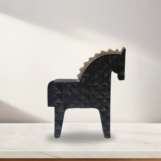 Midnight Mosaic Horse