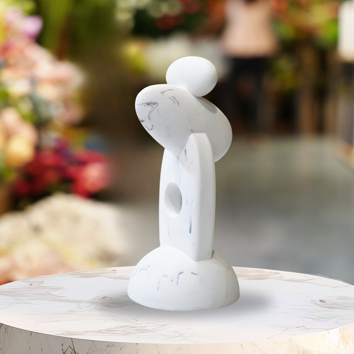 Marbled Harmony Figurine