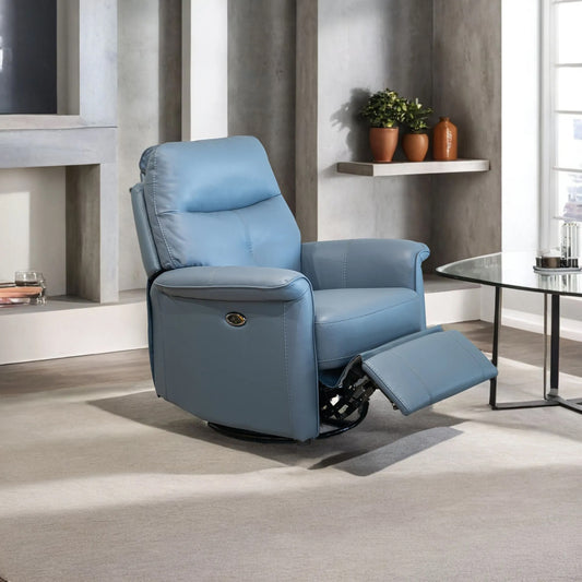 Jacob Half Leather Motion Sofa 1 Seater
